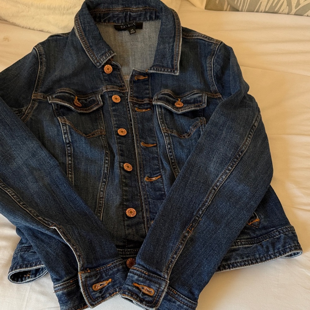 Talbots Dark Blue Denim Jacket